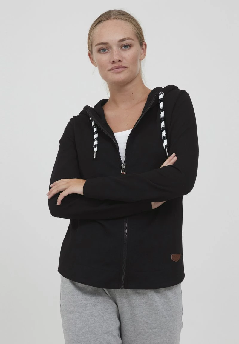 OXMO OXWANDA - Sweatjacke - Black 3 OXMO OXWANDA - Sweatjacke - Black