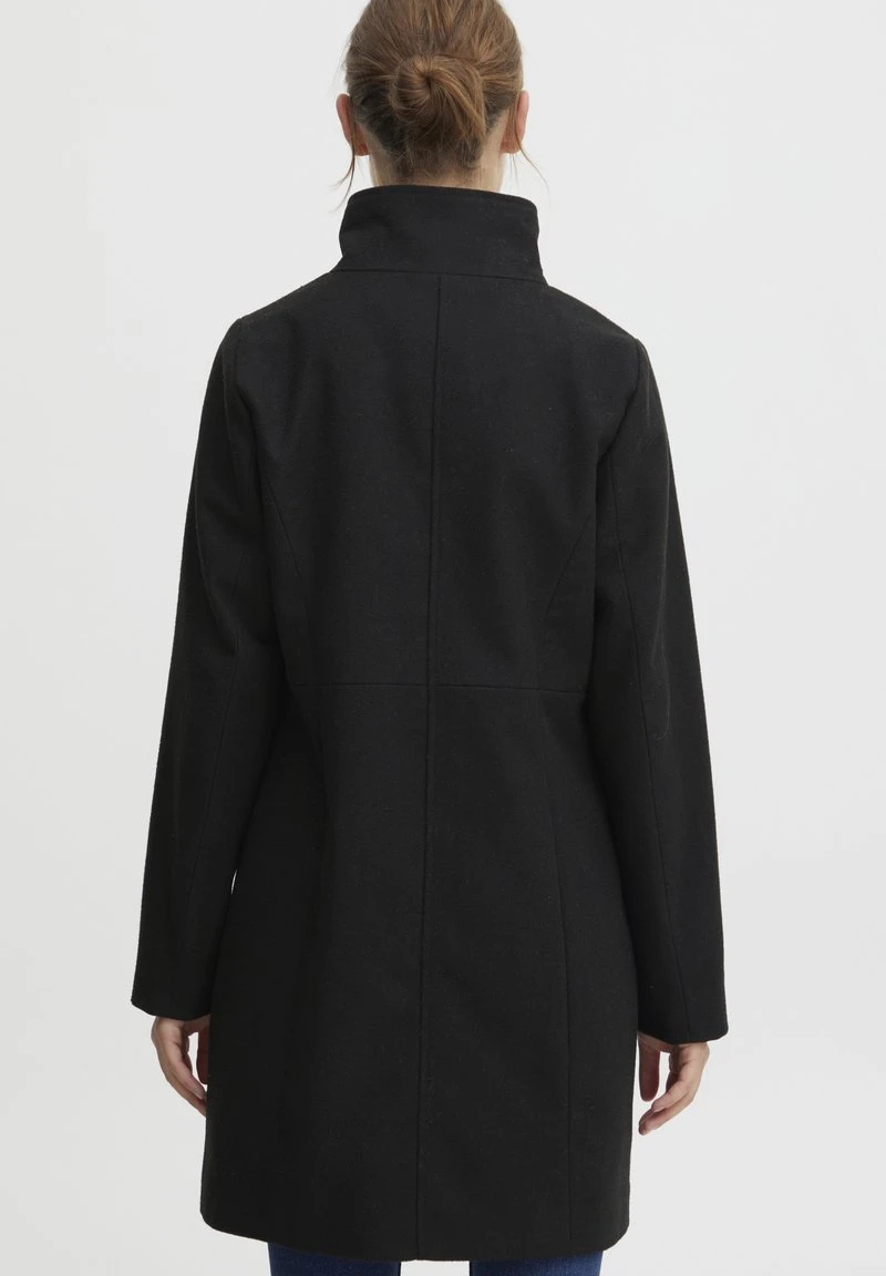 OXMO OXVALERINE - Klassischer Mantel - Black 5 OXMO OXVALERINE - Klassischer Mantel - Black – Bild 3
