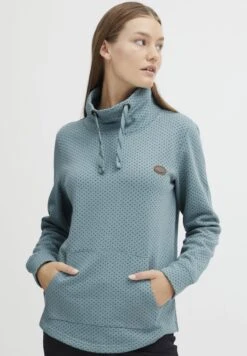 OXMO TUBE SW - Strickpullover - Smoke Blue Melange