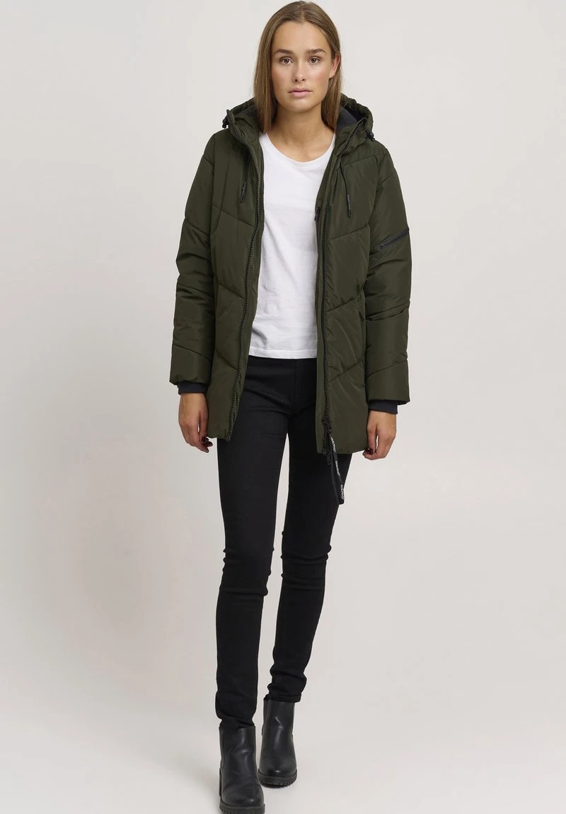 OXMO OXJUNCHEN - Wintermantel - Grey Denim 4 OXMO OXJUNCHEN - Wintermantel - Grey Denim – Bild 2