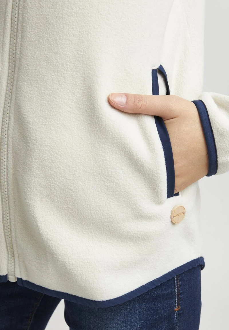 OXMO OXMALIN - Fleecejacke - Oatmeal 7 OXMO OXMALIN - Fleecejacke - Oatmeal – Bild 5