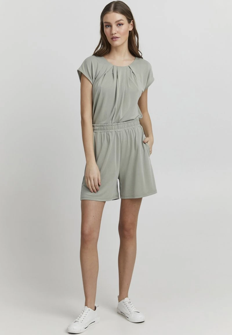 OXMO BJÖRK - Shorts - Seagrass 4 OXMO BJÖRK - Shorts - Seagrass – Bild 2