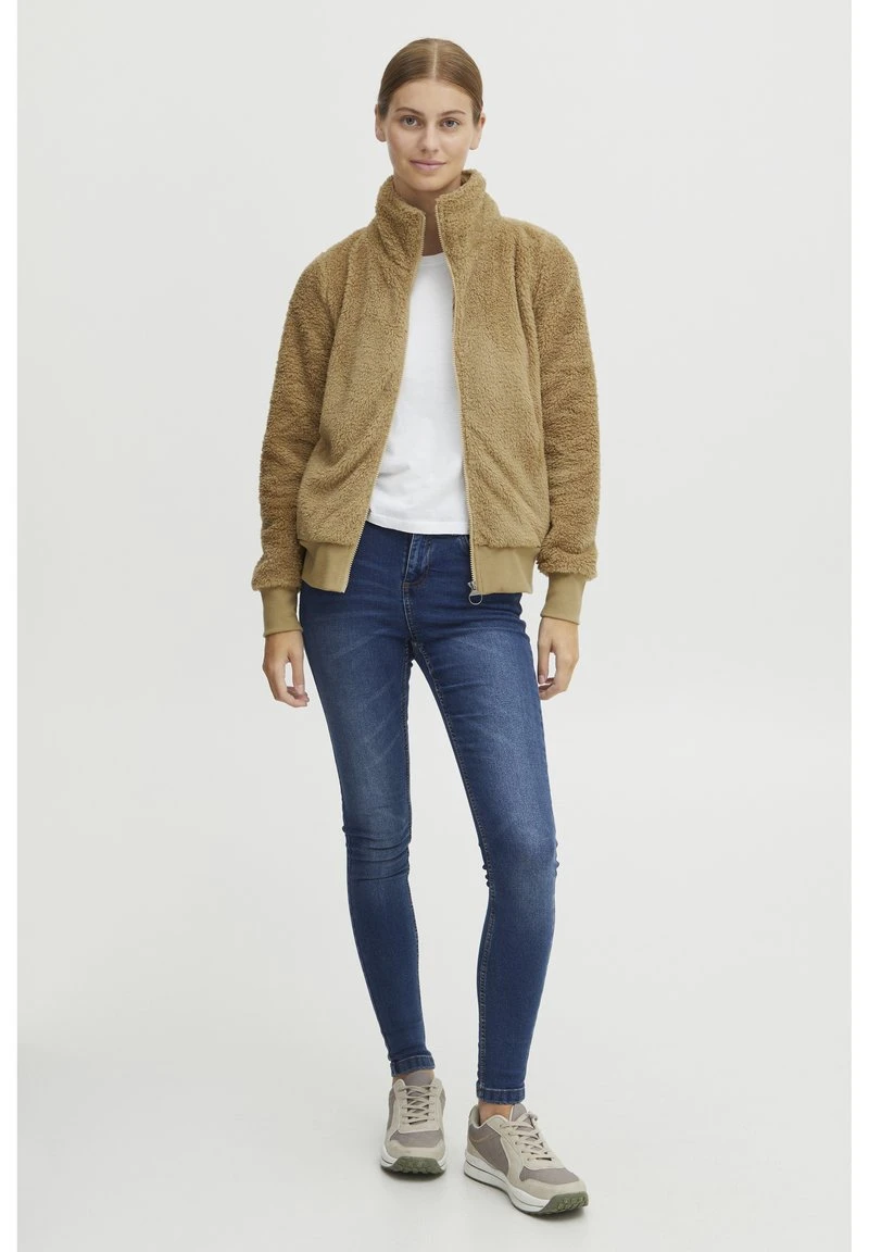 OXMO ANNEKA - Fleecejacke - Kelp 4 OXMO ANNEKA - Fleecejacke - Kelp – Bild 2