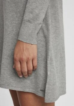 OXMO OXWINALA - Strickkleid - Medium Grey Melange 12 OXMO OXWINALA - Strickkleid - Medium Grey Melange -Oxmo 078b584f304e4d90a4b99ea65cb422d5