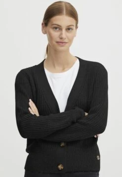 OXMO OXNORENE - Strickjacke - Black