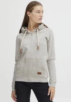 OXMO OXMATILDA - Sweatjacke - Birch Melange