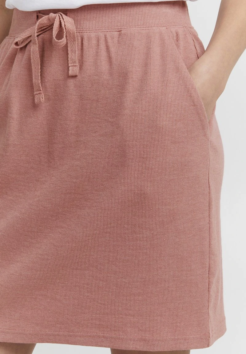 OXMO OXLOU - Bleistiftrock - Ash Rose Melange 5 OXMO OXLOU - Bleistiftrock - Ash Rose Melange – Bild 4