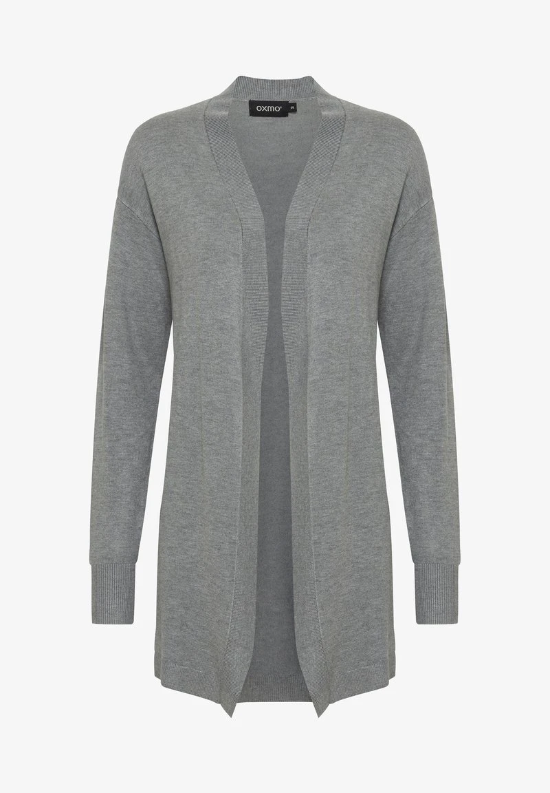 OXMO OXKAT - Strickjacke - Mid Grey Melange 8 OXMO OXKAT - Strickjacke - Mid Grey Melange – Bild 6
