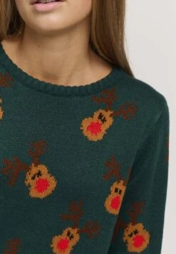 OXMO OXCHRISTEL - Strickpullover - Botanical Garden -Oxmo 12e6918db3184702b642d0c609338cc1