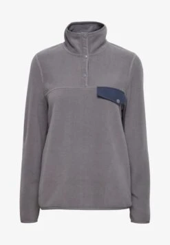 OXMO OXNYFINE - Fleecepullover - Pewter 13 OXMO OXNYFINE - Fleecepullover - Pewter -Oxmo 13e5f95db12b4d32a1bacae4e71724d5