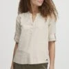 OXMO OXANJA - Bluse - Cement 2 OXMO OXANJA - Bluse - Cement -Oxmo 1420c1d1ceea461aaaa3df85efe15e9d