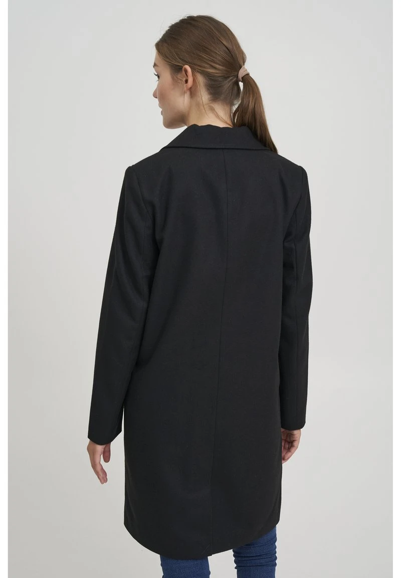 OXMO OXNETA - Klassischer Mantel - Black 5 OXMO OXNETA - Klassischer Mantel - Black – Bild 3