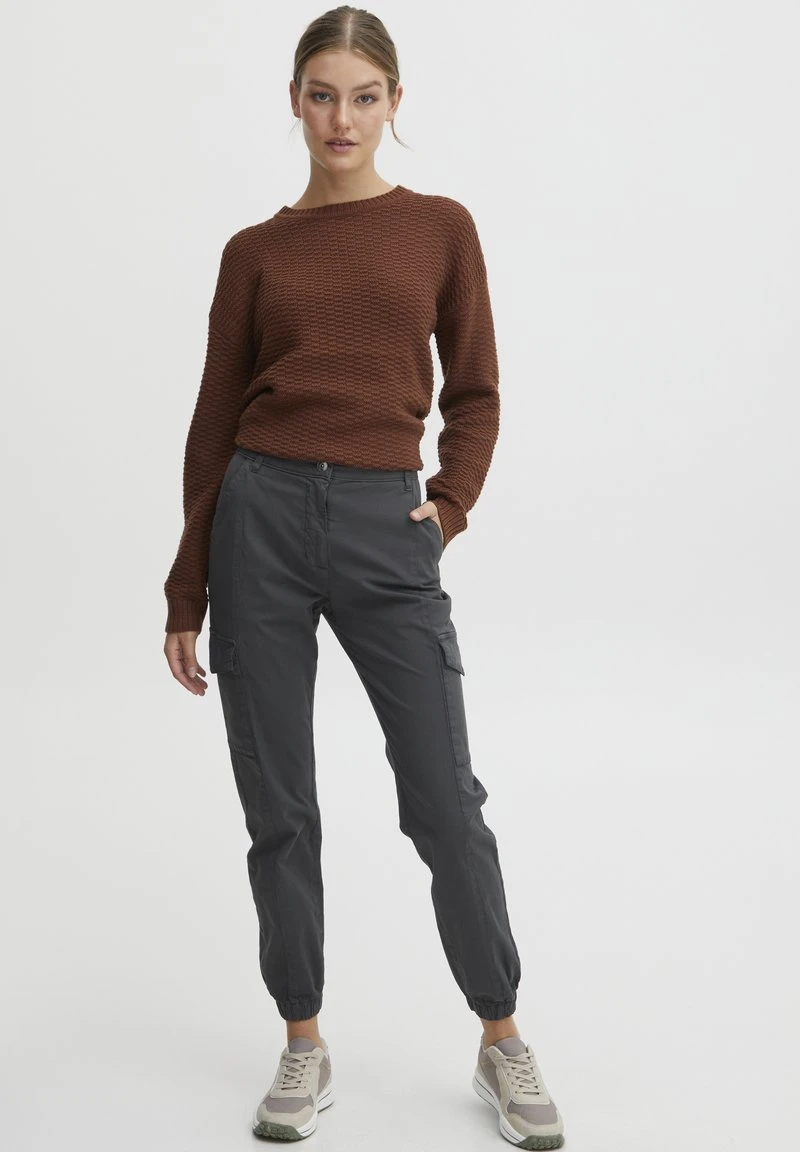 OXMO OXCOCO - Cargohose - Ebony 4 OXMO OXCOCO - Cargohose - Ebony – Bild 2