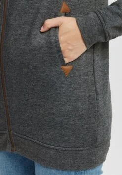 OXMO OXVICKY - Sweatjacke - Dar Grey M -Oxmo 189720913a544c2bac0b38e277d982a9