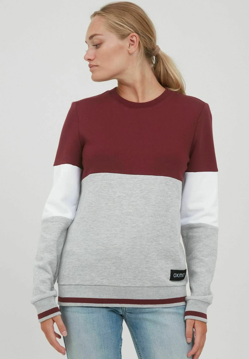 OXMO OXOMAYA - Sweatshirt - Wine Red 3 OXMO OXOMAYA - Sweatshirt - Wine Red