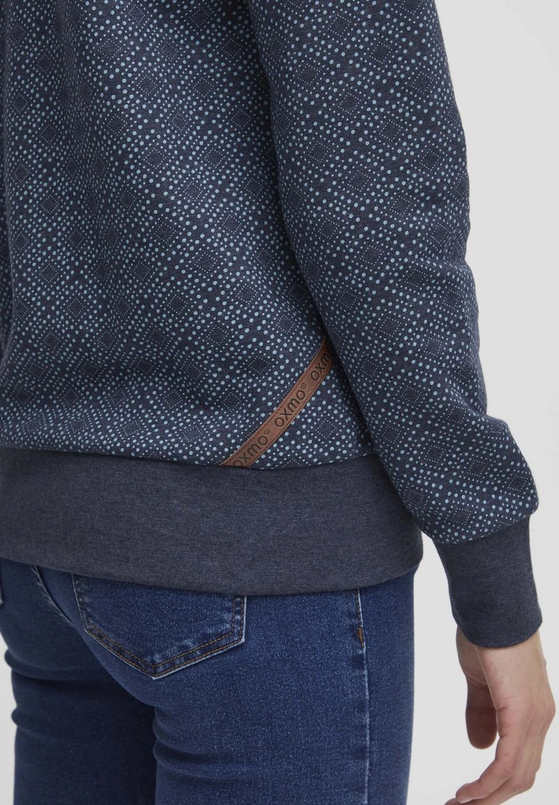 OXMO VENDELA - Sweatjacke - Total Eclipse Melange 7 OXMO VENDELA - Sweatjacke - Total Eclipse Melange – Bild 5