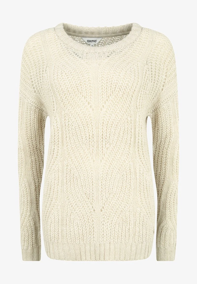 OXMO OXCHIARA - Strickpullover - Oyster Grey Melange 8 OXMO OXCHIARA - Strickpullover - Oyster Grey Melange – Bild 6