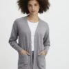 OXMO OXRITIANA - Strickjacke - Mid Grey Melange 2 OXMO OXRITIANA - Strickjacke - Mid Grey Melange -Oxmo 19e9f8358f074c22b5cdebe6692648c3