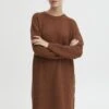 OXMO OXMILIKA - Strickkleid - Brunette -Oxmo 1bfcaf7ddf6a48acb0465274696b549b