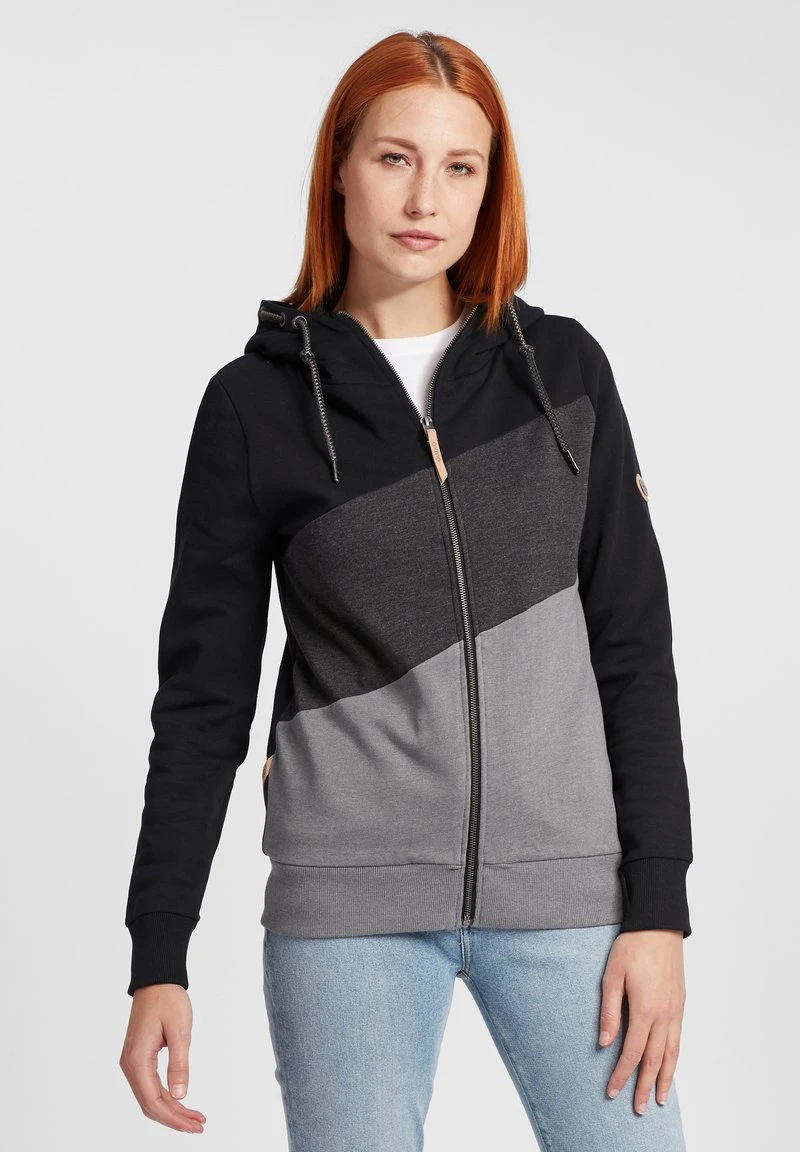 OXMO OXAGGI - Sweatjacke - Black 3 OXMO OXAGGI - Sweatjacke - Black
