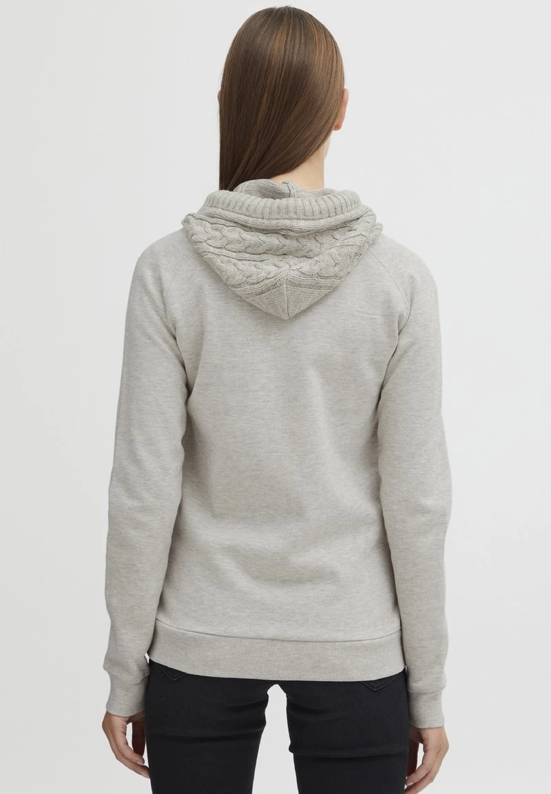 OXMO OXMATILDA - Sweatjacke - Birch Melange 5 OXMO OXMATILDA - Sweatjacke - Birch Melange – Bild 3