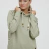 OXMO OXULRIKA - Kapuzenpullover - Seagrass -Oxmo 1d4b0e6393414db7a7a8b766b532a4d9