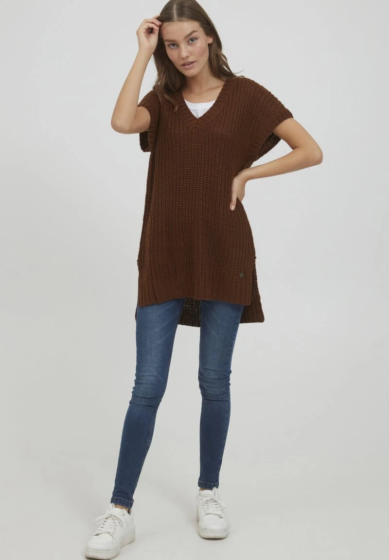 OXMO OXLENE - Strickpullover - Brown 4 OXMO OXLENE - Strickpullover - Brown – Bild 2