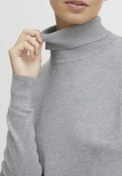 OXMO KATJA - Strickpullover - Mid Grey Melange 11 OXMO KATJA - Strickpullover - Mid Grey Melange -Oxmo 1f0d21f7014249cb9030cb2efac02c9a