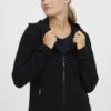 OXMO OXFINJA - Fleecejacke - Black -Oxmo 1f502e8eafc34451900822e67208cceb