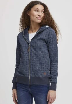 OXMO VENDELA - Sweatjacke - Total Eclipse Melange