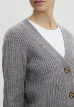 OXMO OXNORENE - Strickjacke - Mid Grey Melange 11 OXMO OXNORENE - Strickjacke - Mid Grey Melange -Oxmo 1f72103aa7ad440c9a81dcc6b4873878