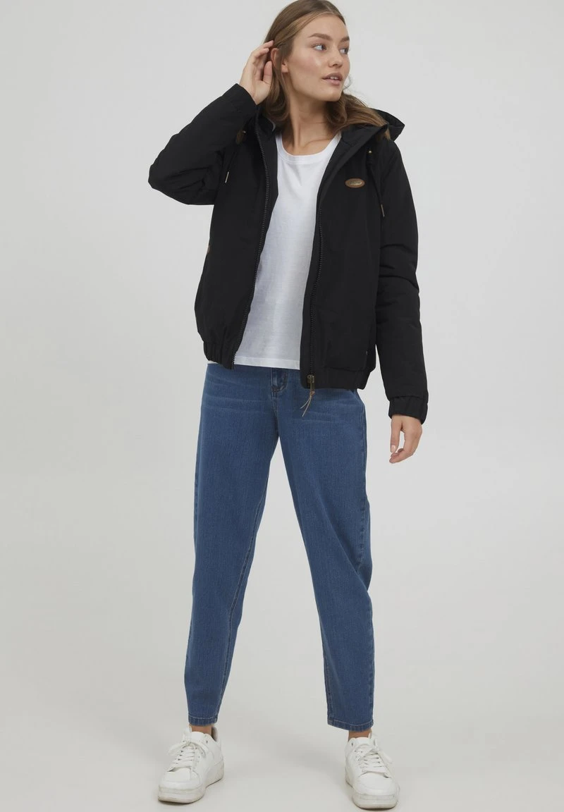 OXMO OXTANJA - Trainingsjacke - Black 4 OXMO OXTANJA - Trainingsjacke - Black – Bild 2