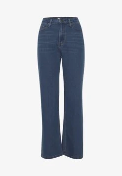 OXMO OXANNI - Flared Jeans - Mid Blue Denim -Oxmo 20b2908fa00c46ee9f733e0967debdca