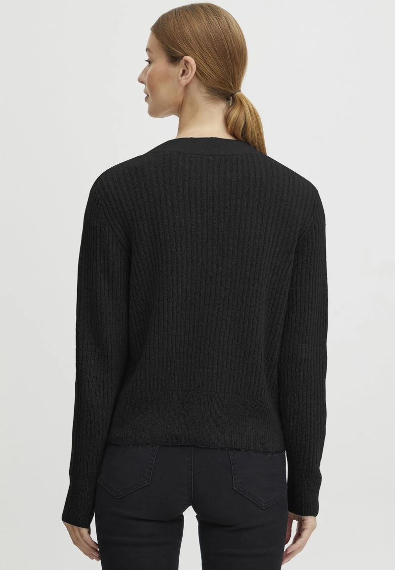 OXMO OXNORENE - Strickjacke - Black 5 OXMO OXNORENE - Strickjacke - Black – Bild 3