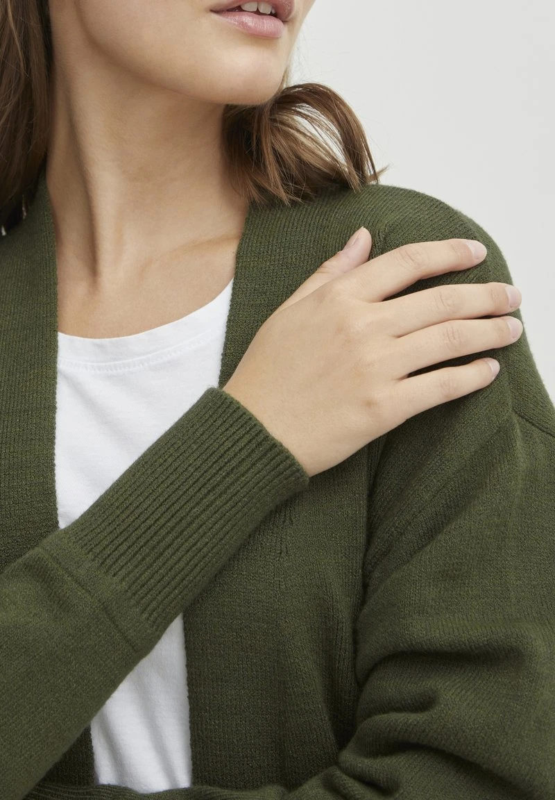 OXMO OXRITIANA - Strickjacke - Rifle Green Melange 6 OXMO OXRITIANA - Strickjacke - Rifle Green Melange – Bild 4