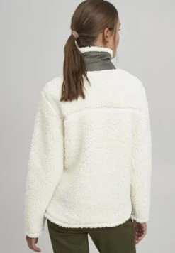 OXMO OXELINA - Fleecepullover - Cloud Dancer -Oxmo 2924f7e8379140daa45a1a36e0e70591