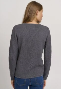 OXMO OXHANNA - Strickpullover - Pewter -Oxmo 297c6ff0a28c49d39c185550ecc455f7