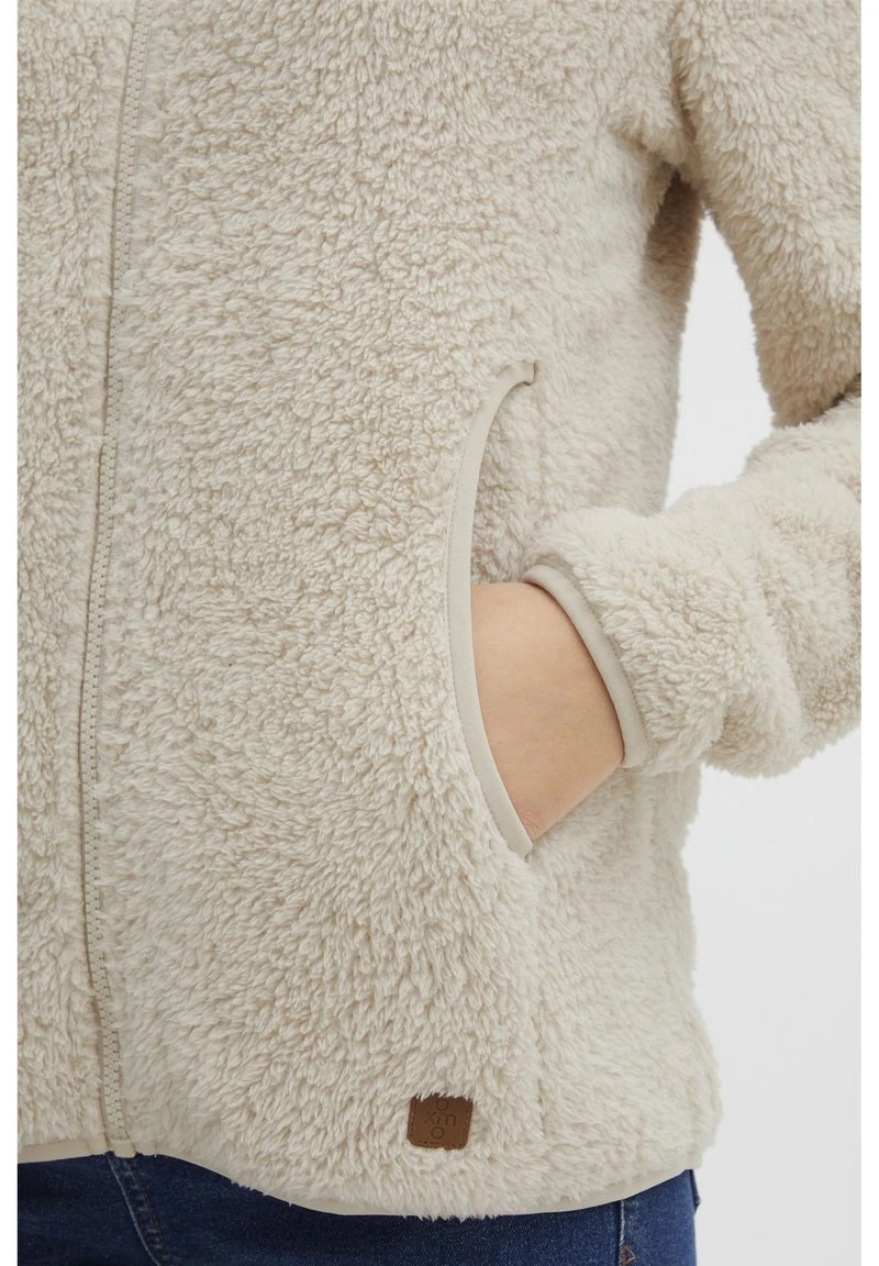 OXMO OXTELSA - Fleecejacke - Oyster Gray 7 OXMO OXTELSA - Fleecejacke - Oyster Gray – Bild 5