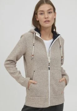 OXMO OXFIA - Strickjacke - Cloud Dancer