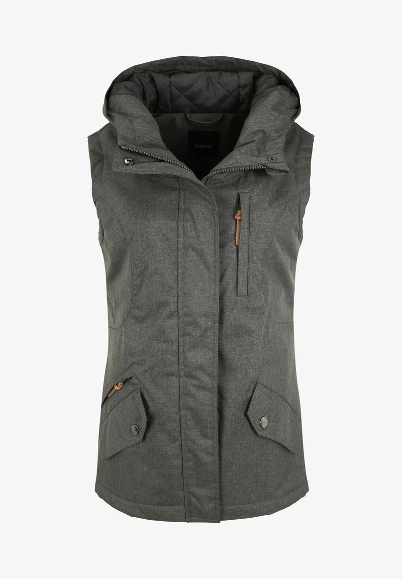 OXMO OXBELLISSA - Weste - Dark Grey 8 OXMO OXBELLISSA - Weste - Dark Grey – Bild 6