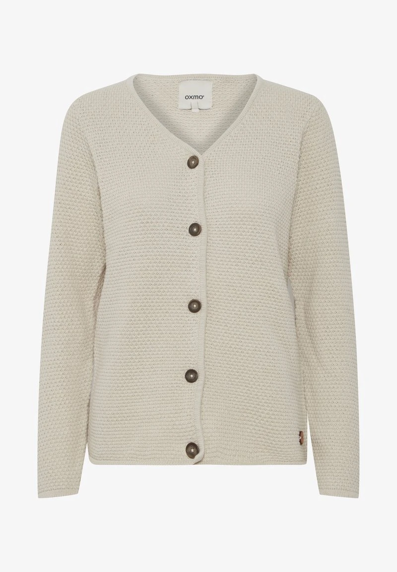 OXMO OXHELGA - Strickjacke - Oatmeal 8 OXMO OXHELGA - Strickjacke - Oatmeal – Bild 6