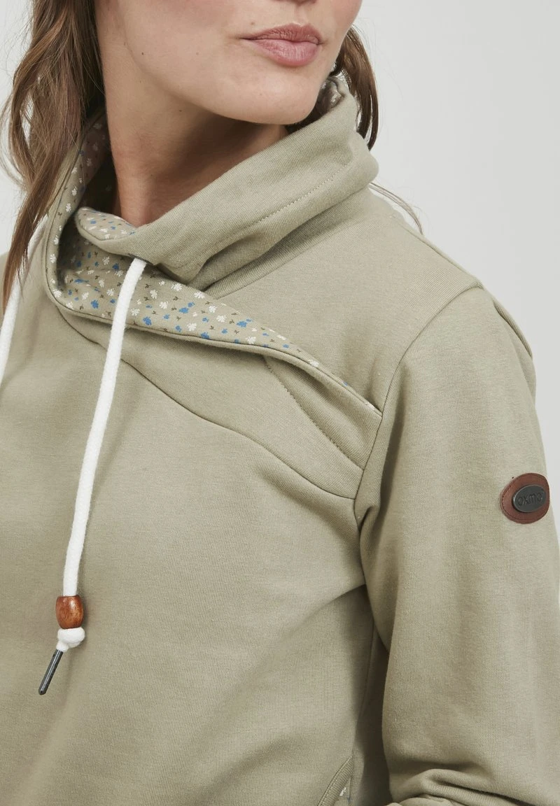 OXMO OXUDINE - Sweatshirt - Seagrass 6 OXMO OXUDINE - Sweatshirt - Seagrass – Bild 4