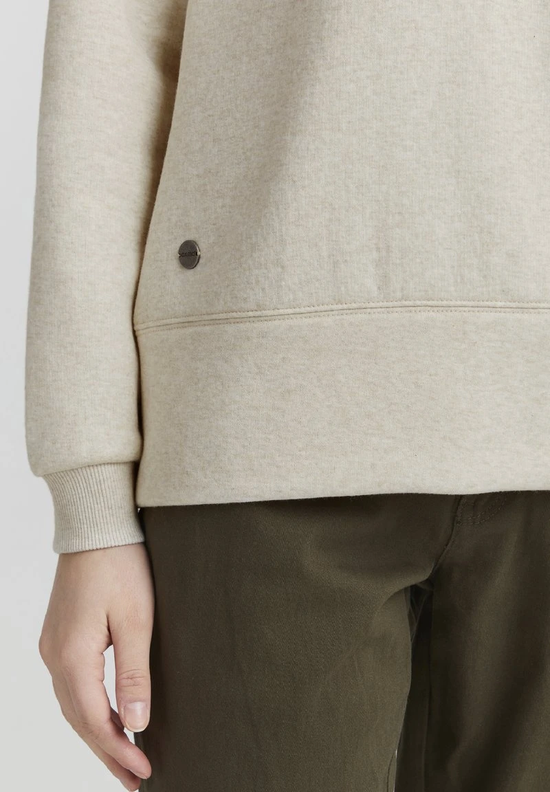 OXMO HOLMA - Sweatshirt - Oatmeal Melange 7 OXMO HOLMA - Sweatshirt - Oatmeal Melange – Bild 5