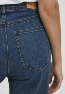 OXMO OXANNI - Flared Jeans - Mid Blue Denim -Oxmo 34e07a66d1ea420297c1f9de0a5a01ab