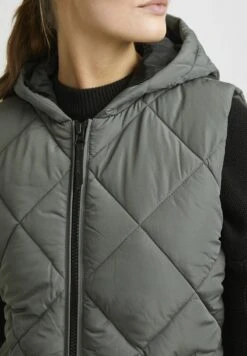 OXMO OXSTANA - Weste - Pewter 11 OXMO OXSTANA - Weste - Pewter -Oxmo 3f099dc5ae9f4b7984bd8d4261cc9991