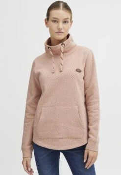 OXMO TUBE SW - Strickpullover - Mahogany Rose Melange