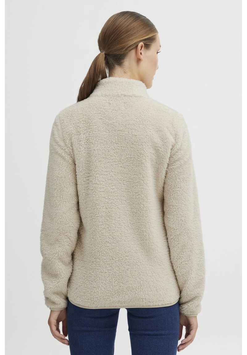 OXMO OXTELSA - Fleecejacke - Oyster Gray 5 OXMO OXTELSA - Fleecejacke - Oyster Gray – Bild 3