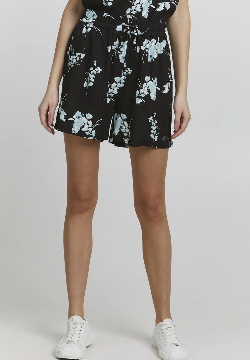 OXMO ELDIRD - Shorts - Black Mix 3 OXMO ELDIRD - Shorts - Black Mix