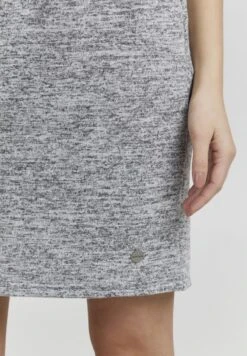 OXMO BIRGA - Bleistiftrock - Light Grey Melange -Oxmo 48478681241a49e38d40f1a327fbac38