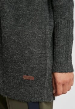 OXMO OXGISELE - Strickjacke - Dark Grey Melange -Oxmo 48af2ec5173a4d3a84bbdaf526b7b006